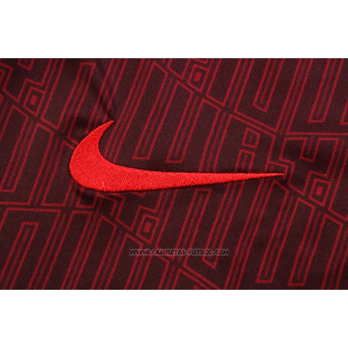 Chandal del Liverpool Manga Corta 2022-2023 Rojo - Pantalon Corto